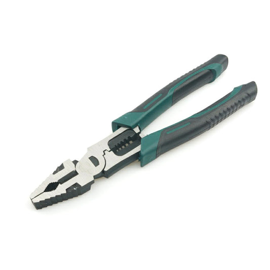 Heavy Duty Multi-Function Wire Pliers – Cut, Strip, Grip & Twist | 30% Less Effort CR-V Steel Tool