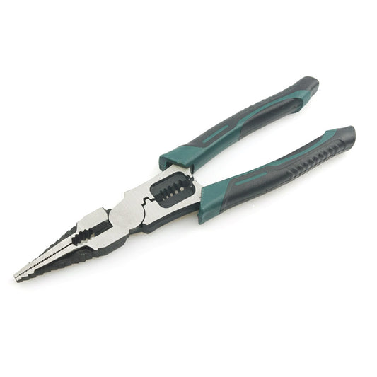 Heavy Duty Multi-Function Wire Pliers – Cut, Strip, Grip & Twist | 30% Less Effort CR-V Steel Tool