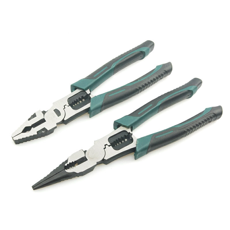 Heavy Duty Multi-Function Wire Pliers – Cut, Strip, Grip & Twist | 30% Less Effort CR-V Steel Tool