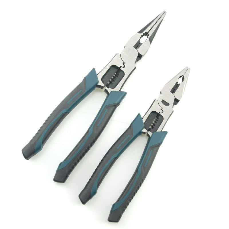 Heavy Duty Multi-Function Wire Pliers – Cut, Strip, Grip & Twist | 30% Less Effort CR-V Steel Tool